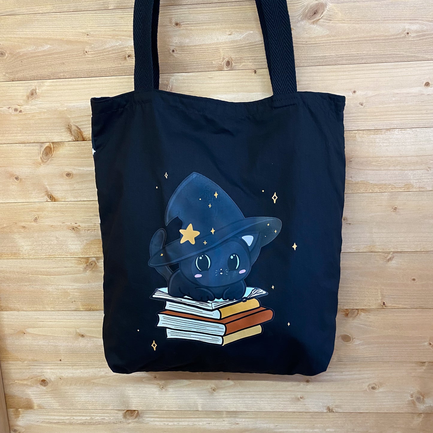 Bolsa Tote Bag con Diseño Kawaii - Nyx