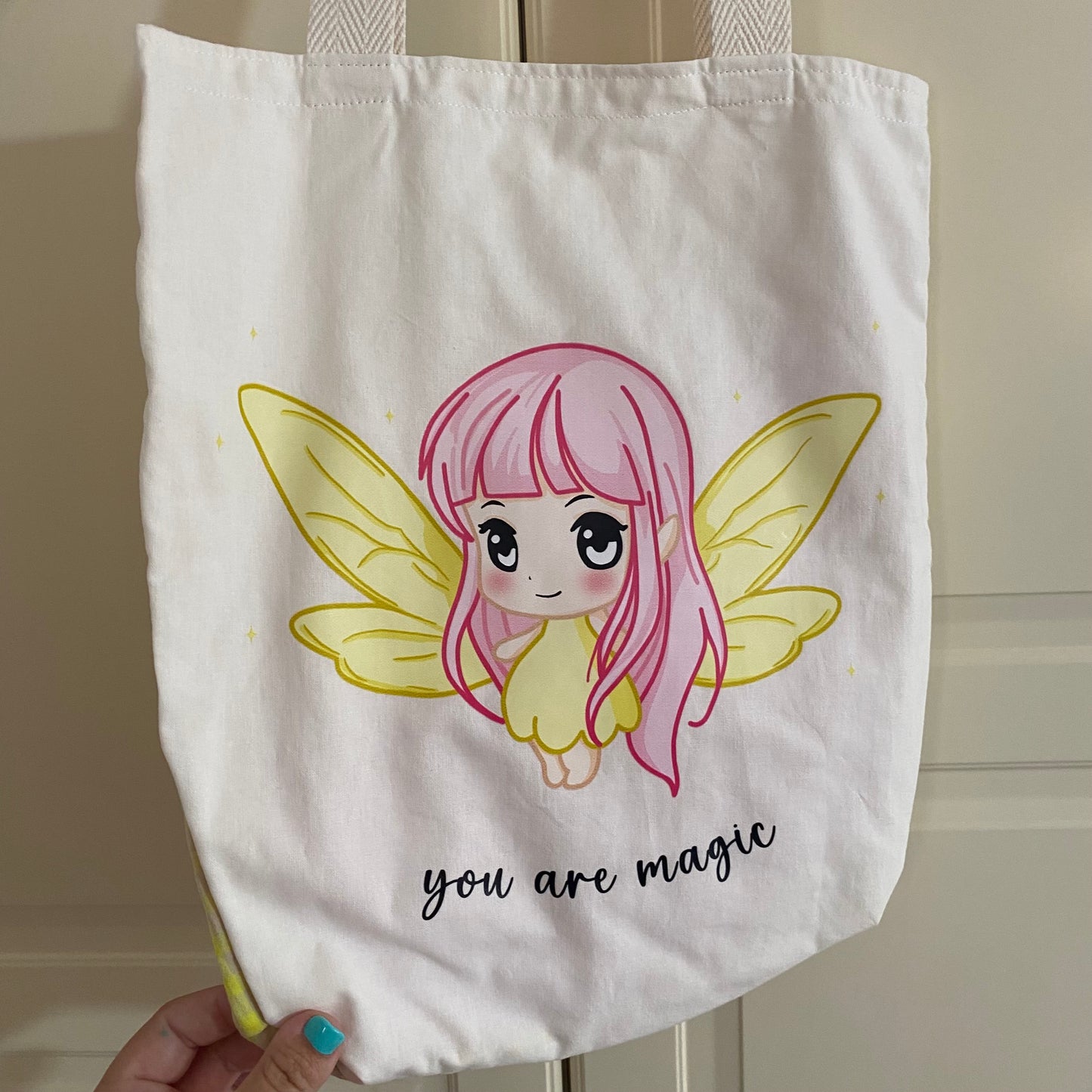 Bolsa Tote Bag Estilo Kawaii - Luna