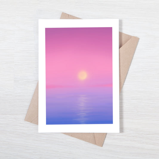 Sunset Card