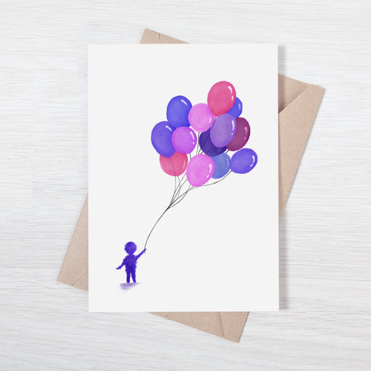 Balloons Card