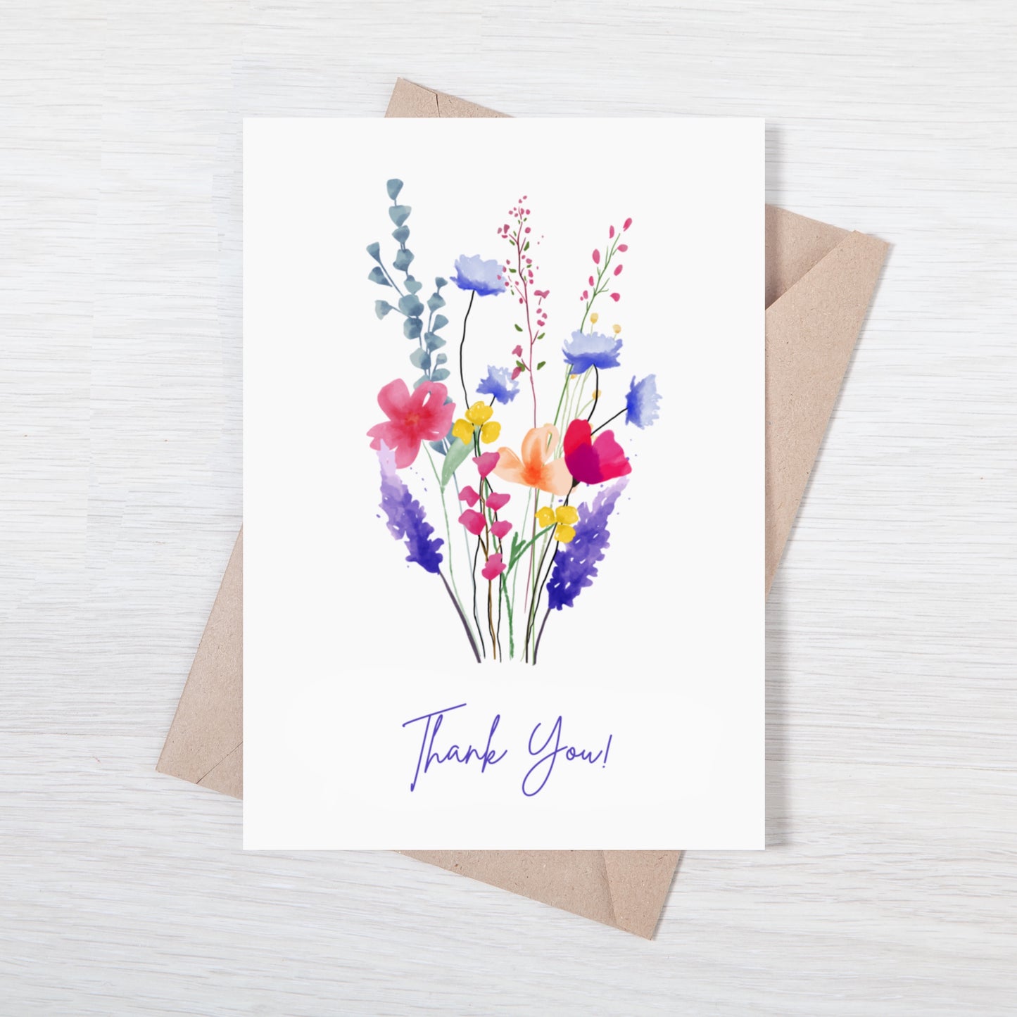 Floral Bouquet Card