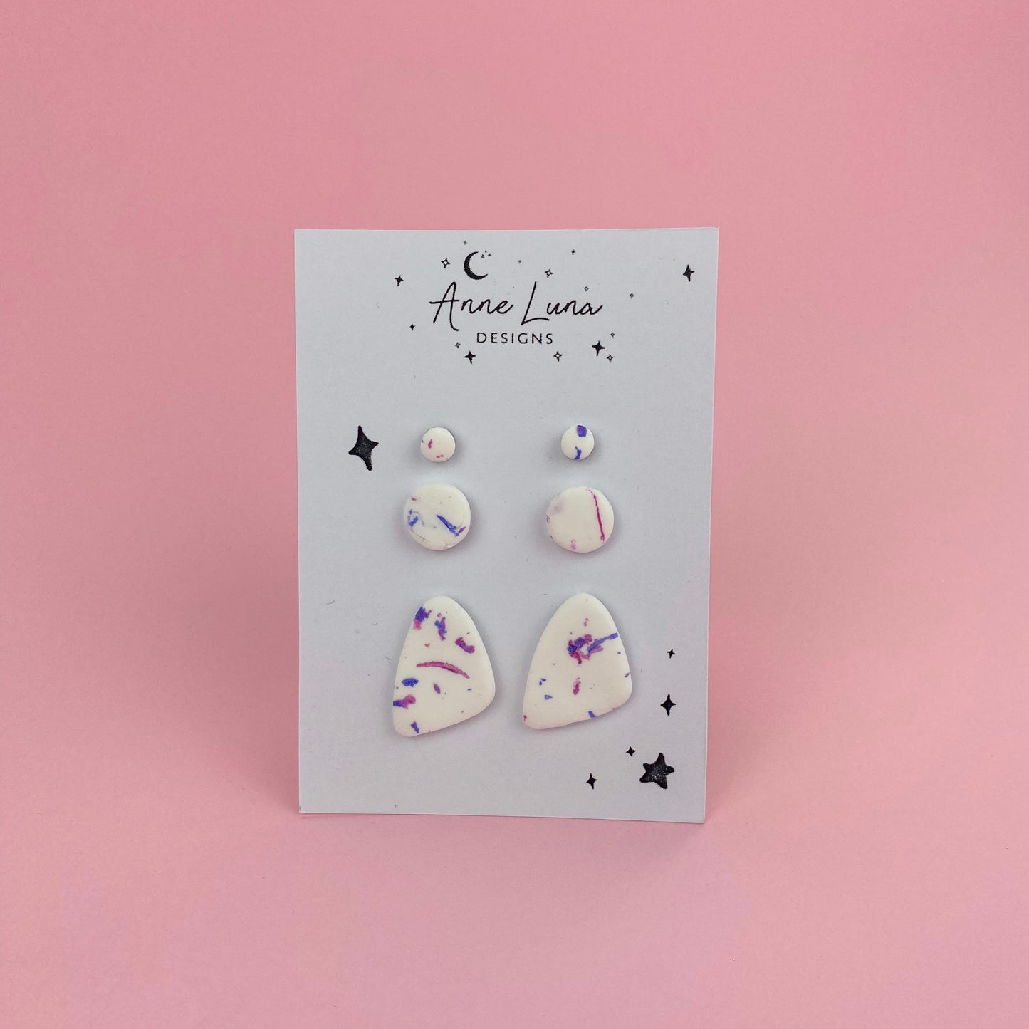 Minimalist Sunset Earrings Pack 3 Assorted Pairs