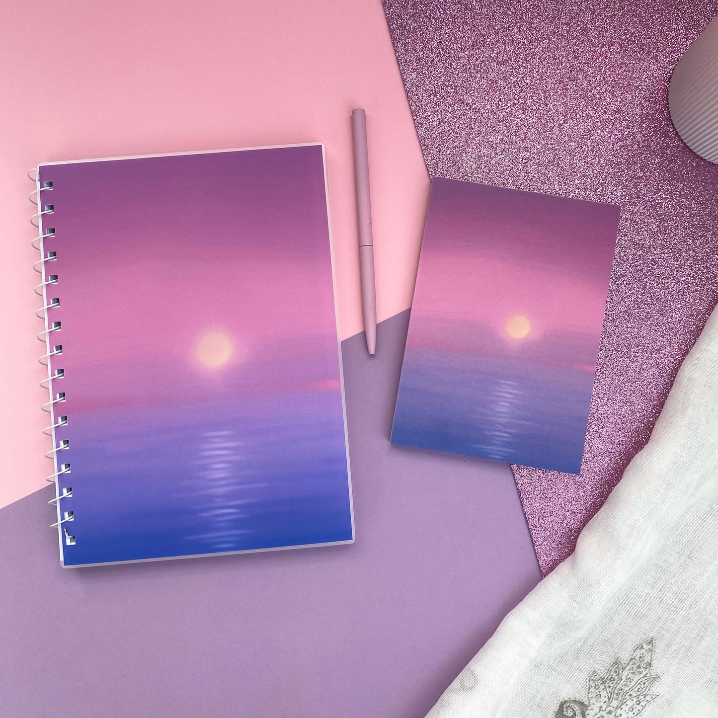 Sunset Notebook